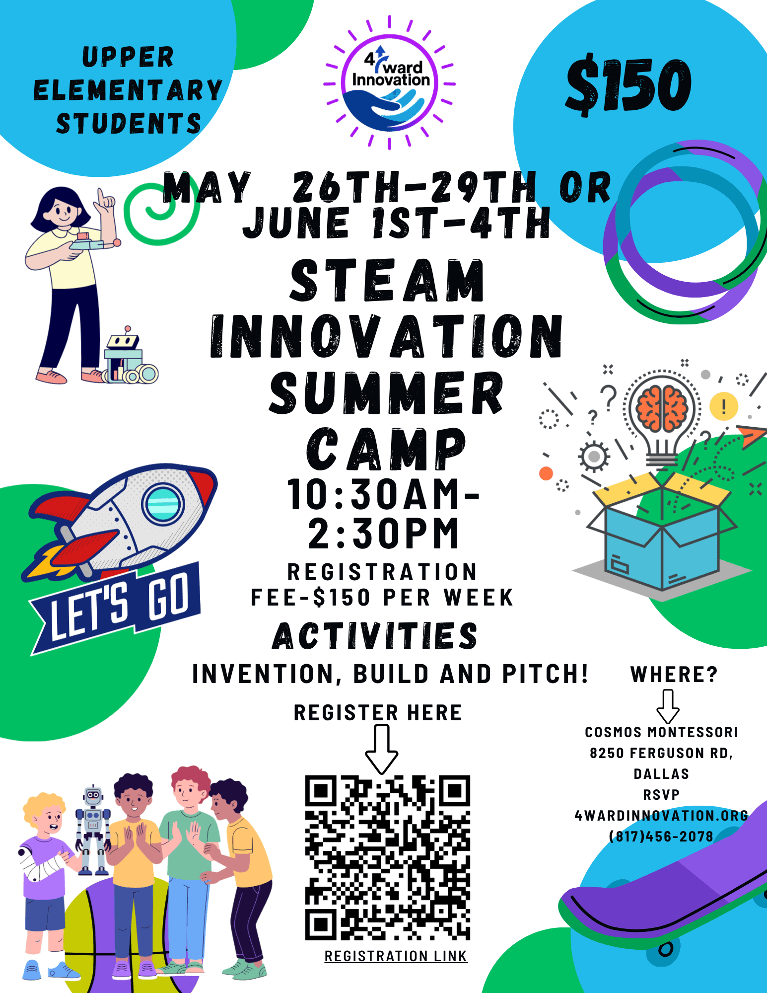 COSMOS Montessori Collaboration STEM CAMPS